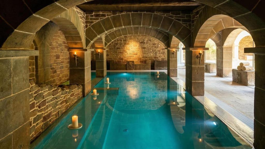 El Hotel Balneario Elgorriaga, en Navarra.