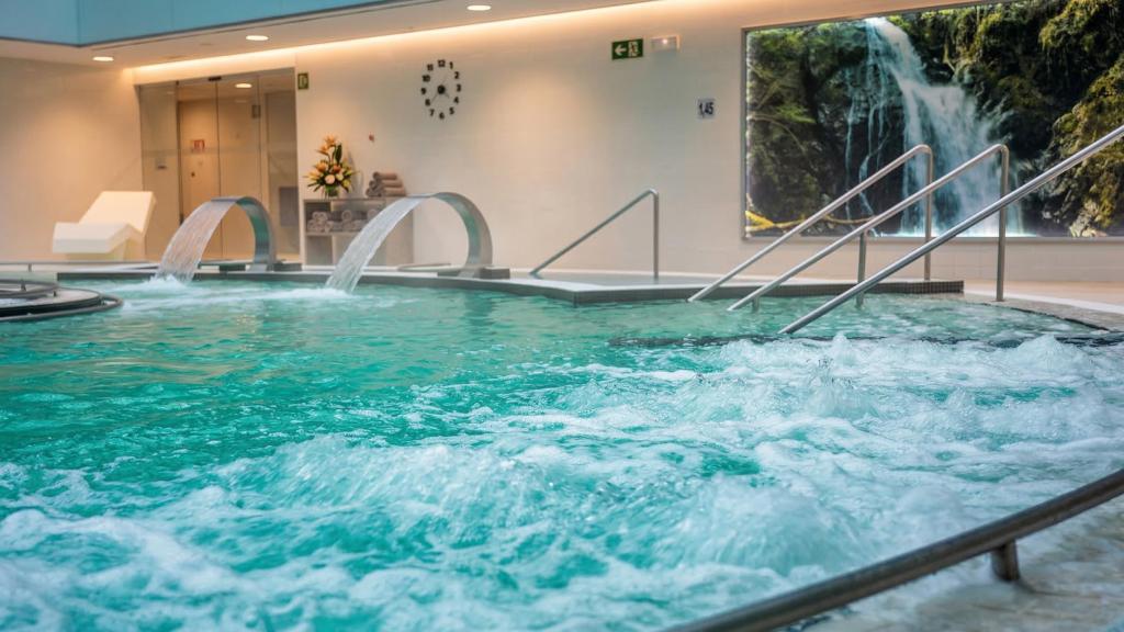 El Hotel Balneario Elgorriaga, en Navarra.