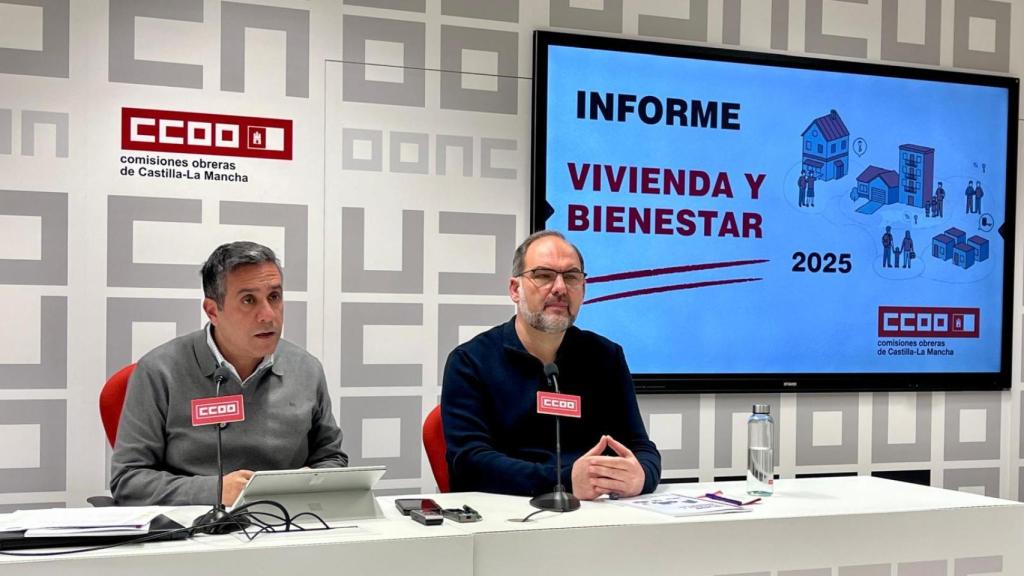 Un momento de la presentación del informe.