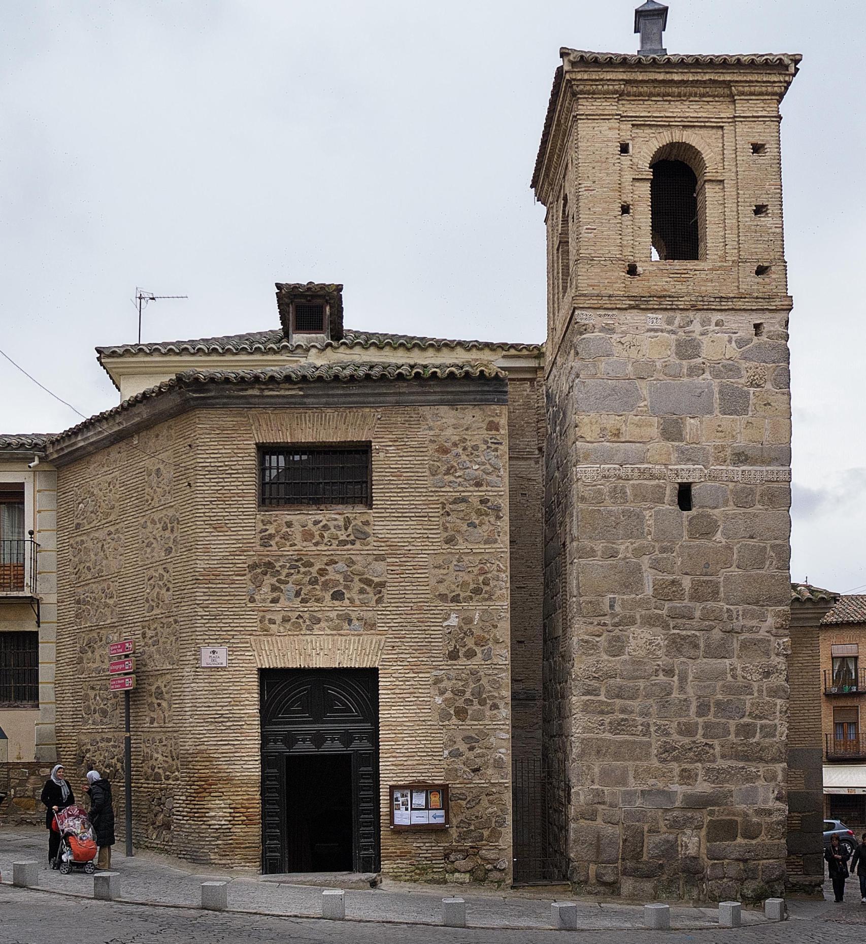 El alminar de la Iglesia de San Salvador de Toledo.