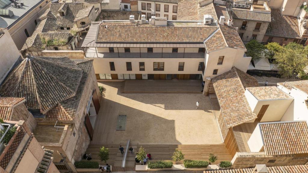 Toledo desde el aire.