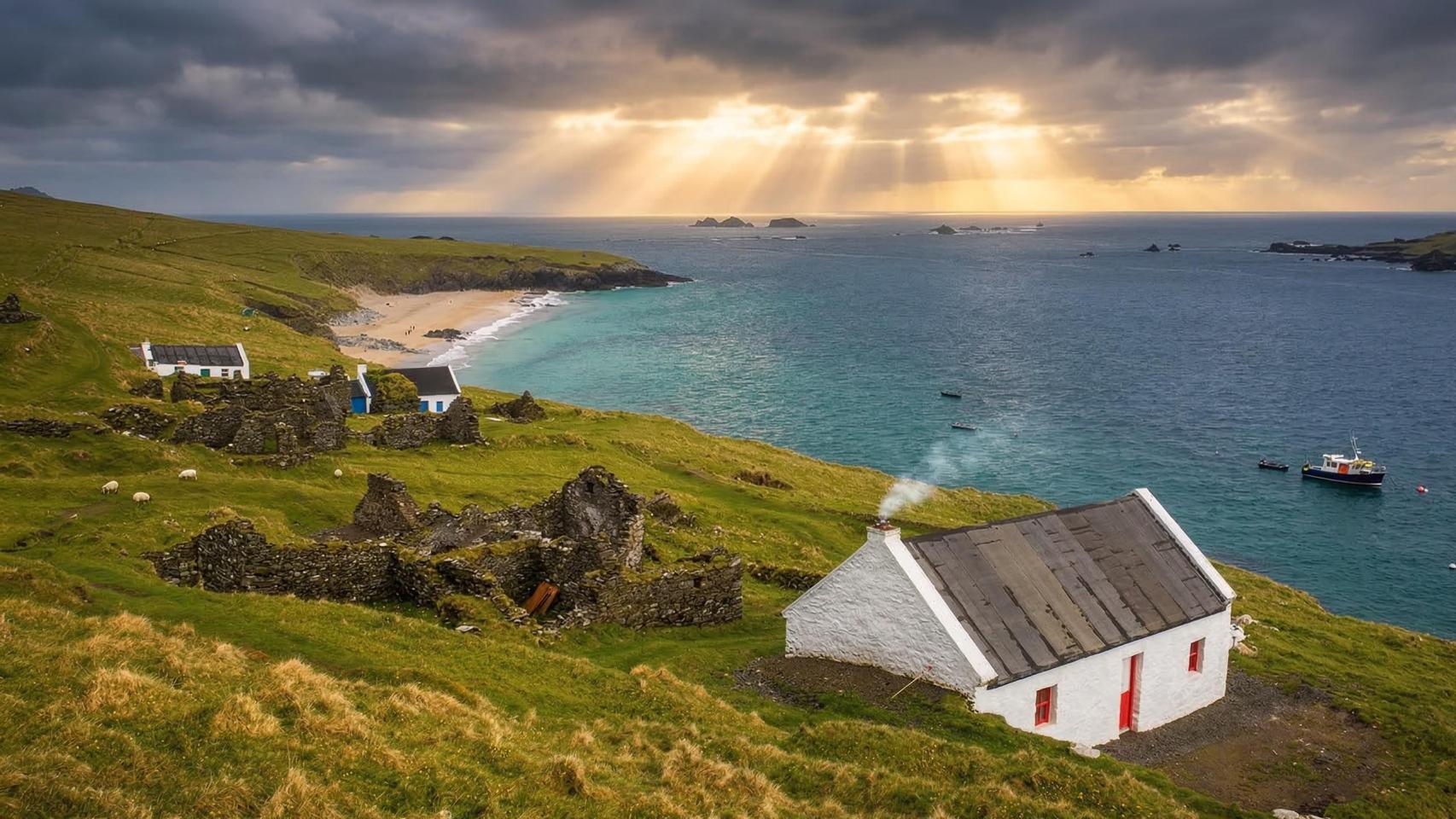 Isla de Irlanda.