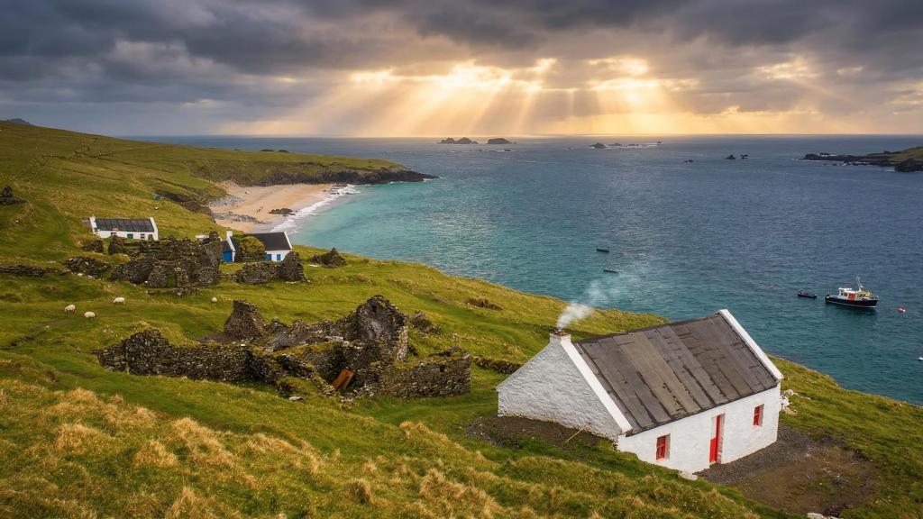 Isla de Irlanda.