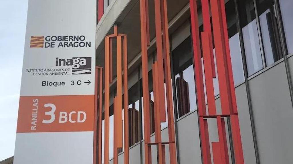 Edificio del Inaga en la Expo de Zaragoza