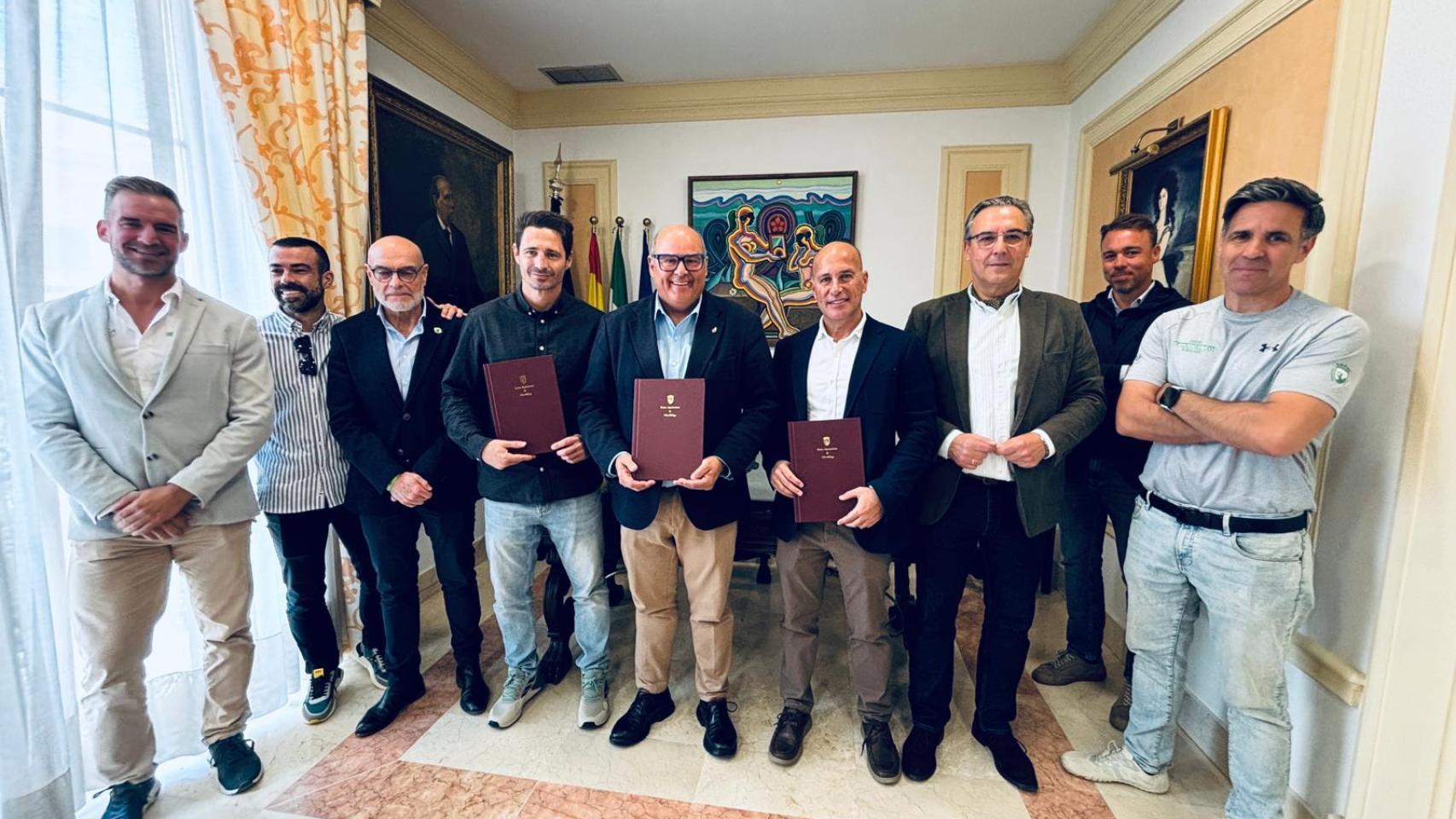 Una imagen de la reunión.