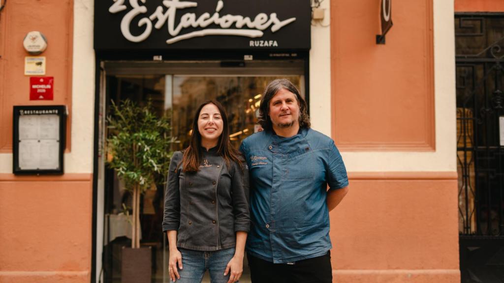 Mar Soler y Alberto Alonso en 2 Estaciones.