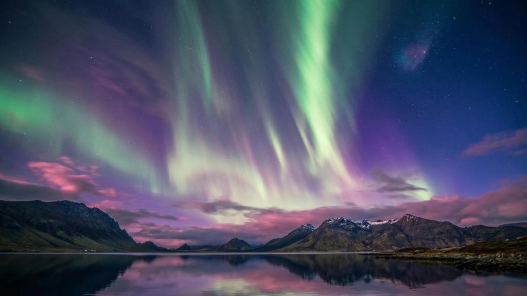 Auroras boreales en España.