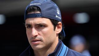 Carlos Sainz, en el paddock del GP de China.