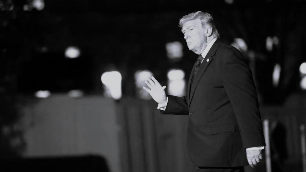 Trump, el lunes en Florida.