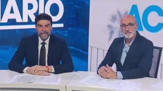 Luis Barcala y Tomás Moya en el programa 'El Escenario' de Alacantí TV.