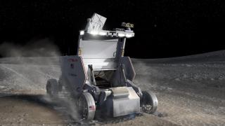 El prototipo de rover lunar de la startup Astrolab.