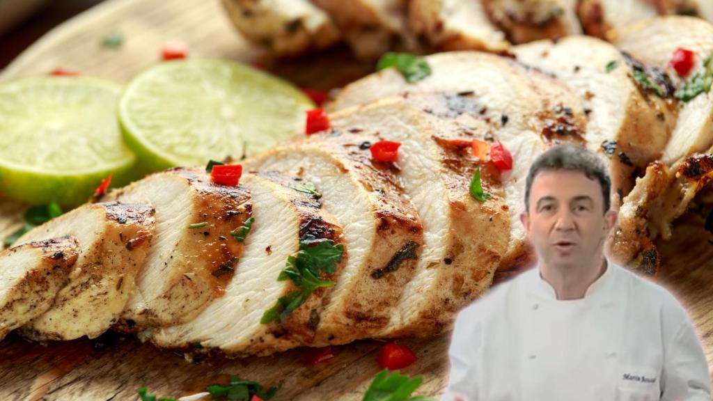 Martín Berasategui, chef, en un montaje de El Español