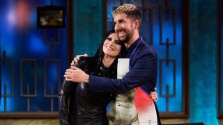 David Broncano y Laura Pausini este miércoles en 'La Revuelta'.