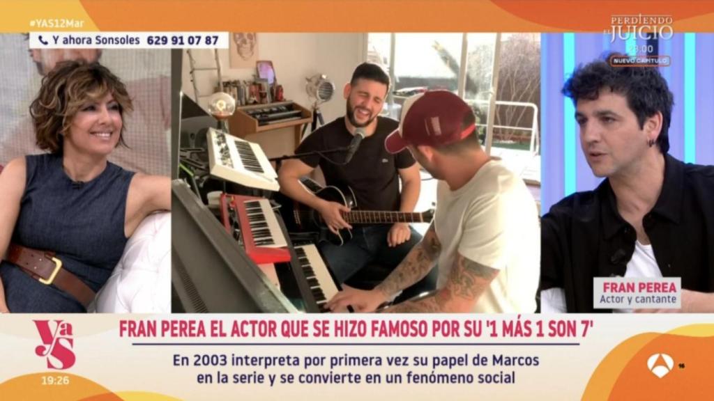 Fran Perea y Sonsoles Ónega en 'Y ahora Sonsoles'