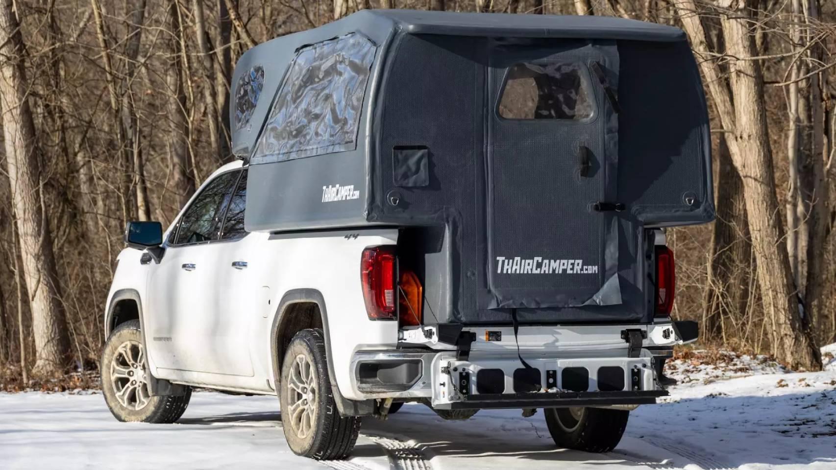 La tienda inflable para camionetas Thaircamper.