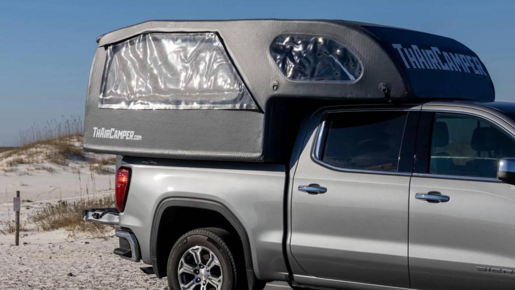 La tienda inflable para camionetas Thaircamper.