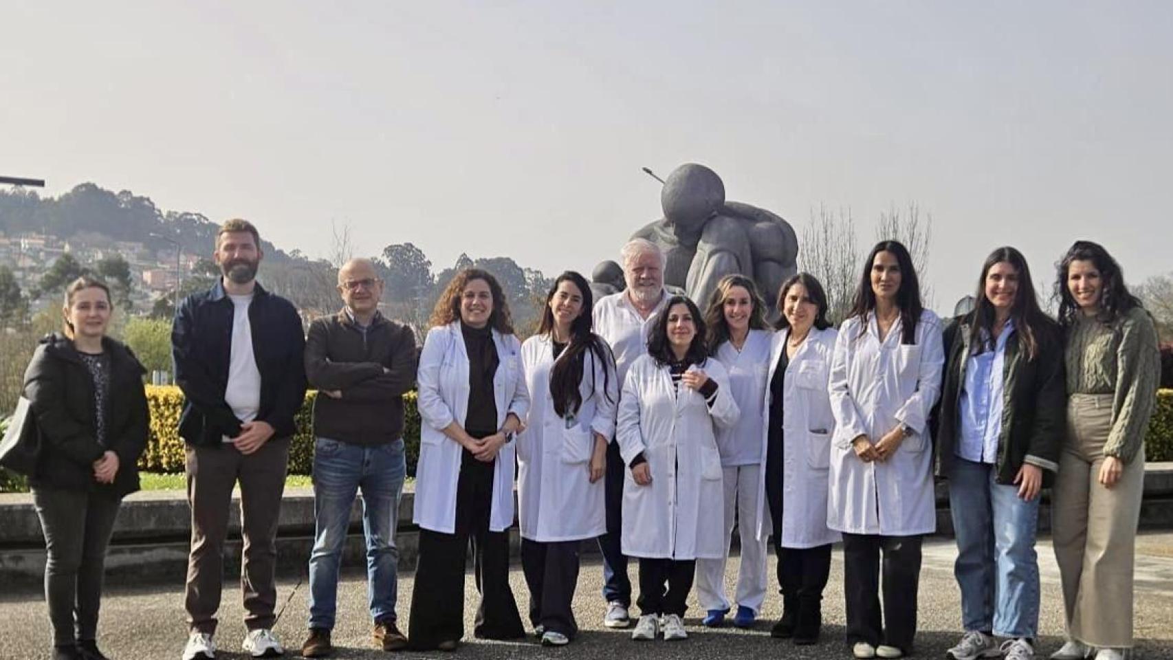 Profesionales del área sanitaria de Vigo.
