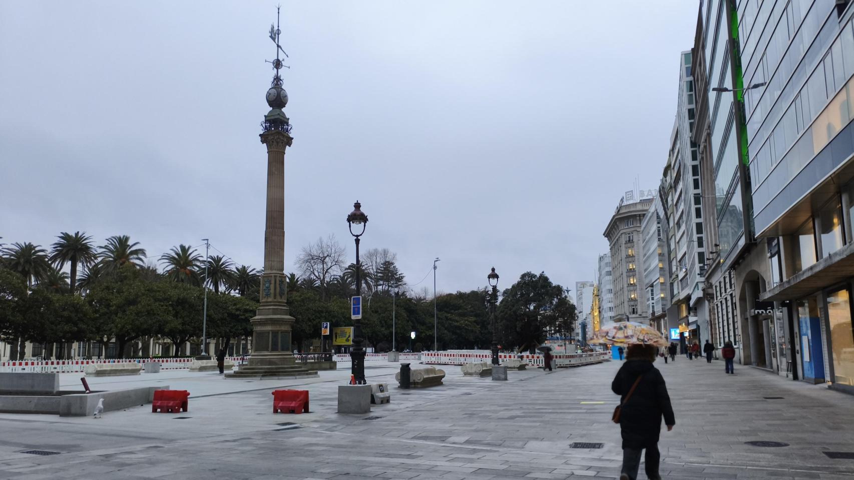 A Coruña dice adiós al buen tiempo: la lluvia y el frío se mantendrán durante el fin de semana