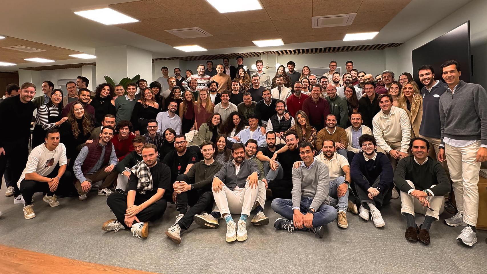 Equipo de la 'fintech' española Embat.