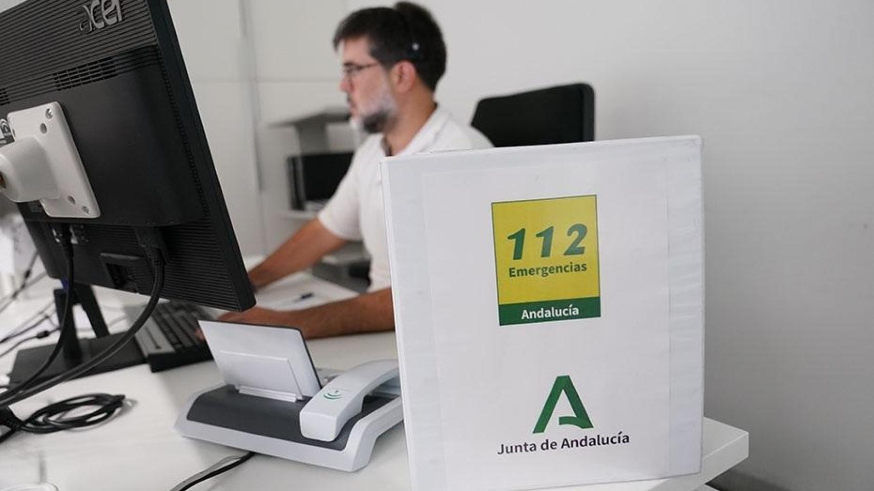 Imagen de una oficina del 112.