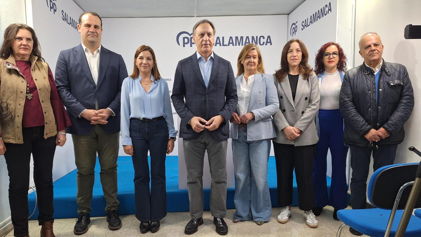 Foto de cierre de campaña del PP de la provincia de Salamanca