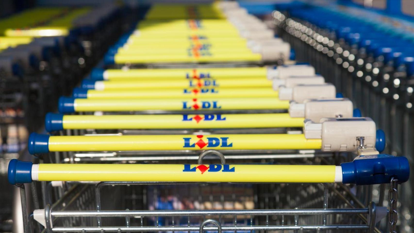 Imagen del interior de Lidl.