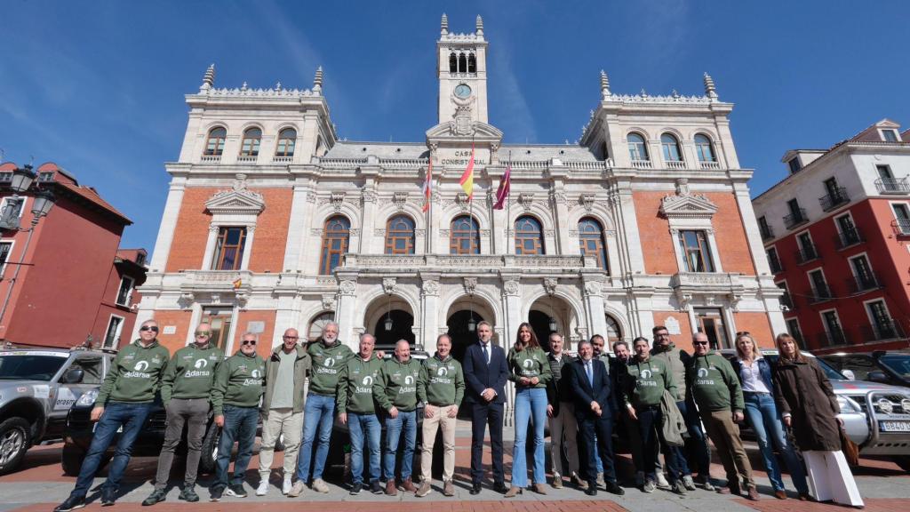 Imagen de la presentación del viaje solidario de Valladolid a Marruecos.