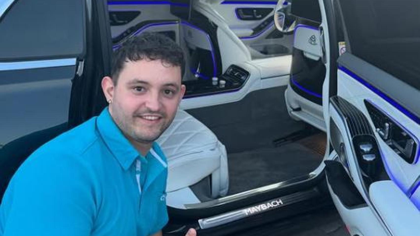 Gio Marbella, conductor de VTC y creador de contenido
