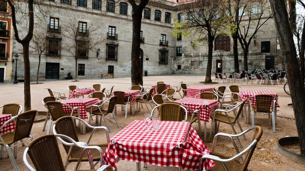 Plaza de la Paja, Madrid.