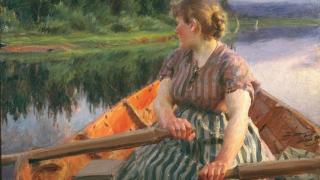 Andres Zorn: 'Medianoche, 1891. Foto:  Zornmuseet, Mora