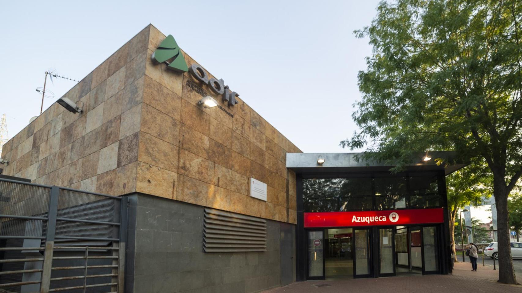 Estación de tren de Azuqueca de Henares.