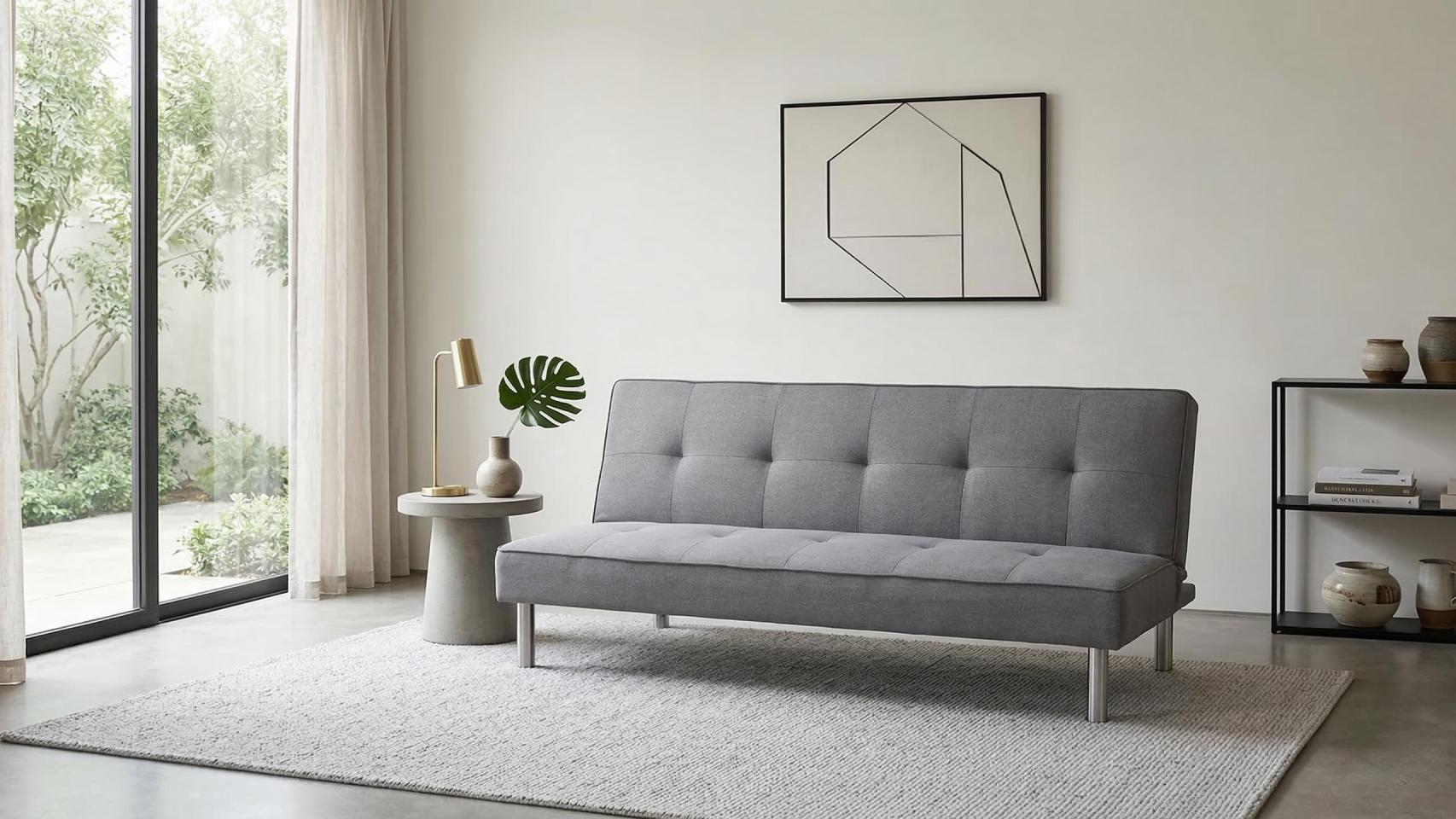 Imagen del sofá cama.