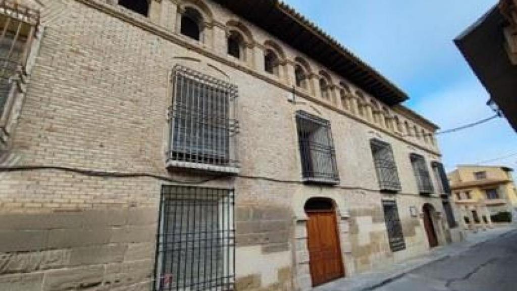 Casa palacio de los Torres Solanot en Bujaraloz.