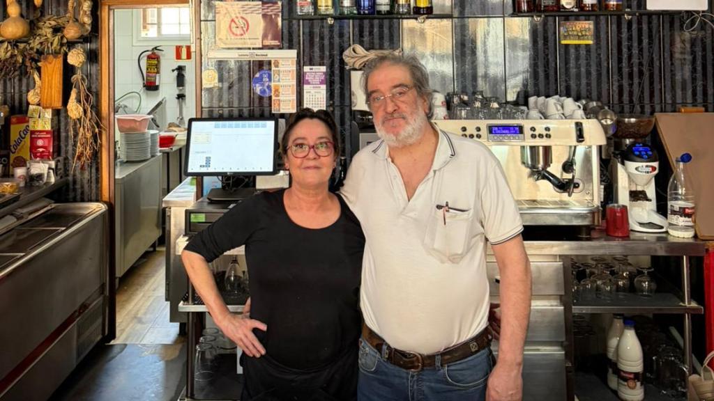 Luis y Marisol gestionan el restaurante 'El Cocinero' de Utebo.