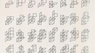 Elena Asins: 'Lama 32 pieces', 1989-1991. Foto: Galería Elvira González