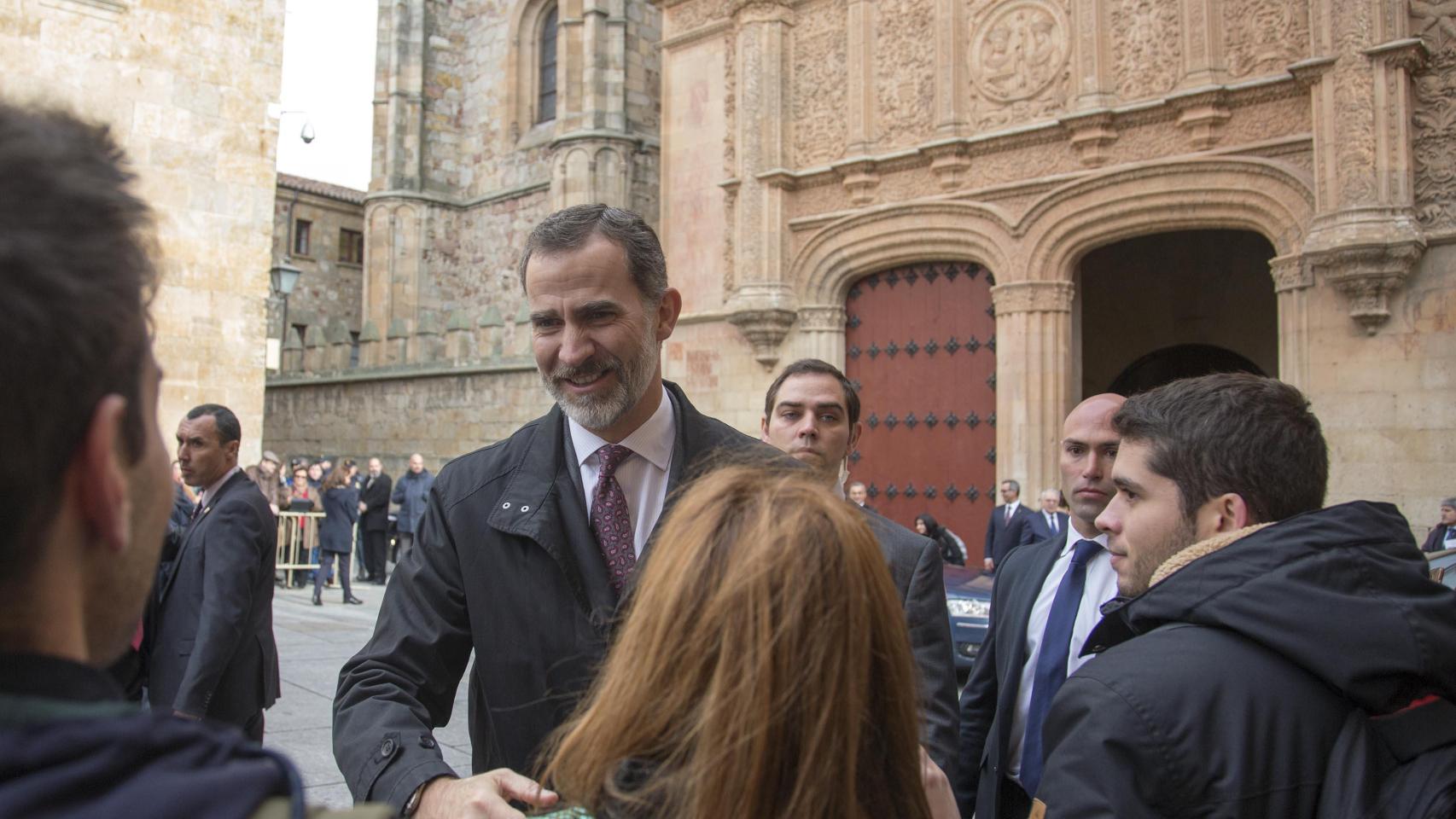 El rey de España, Felipe VI, preside la presentación del Diccionario Panhispánico del Español Jurídico.