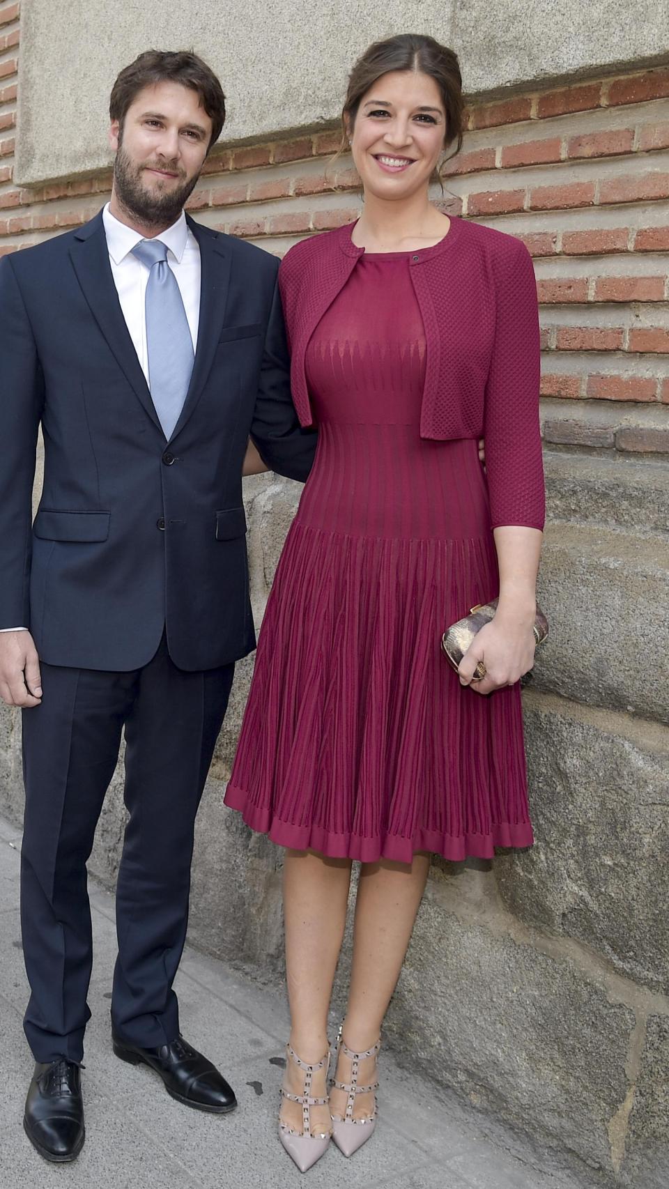 Cynthia Rossi con su marido en una fotografía de archivo.