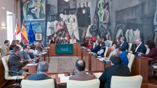 Pleno de la Diputación de Ciudad Real.