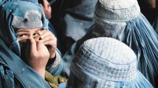 Mujeres con burka.