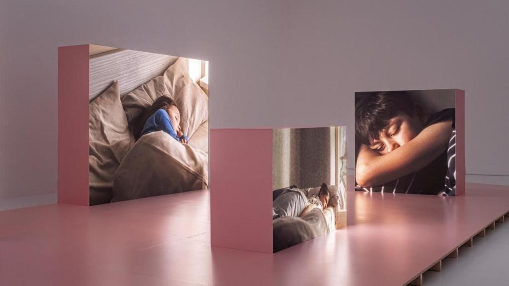 Imagen de la obra 'You Shouldn’t Have to See This' en la exposición del Museo Nacional Thyssen-Bornemisza.