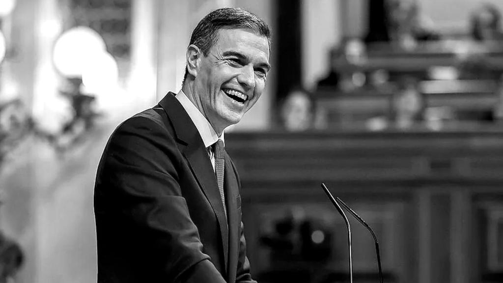 Pedro Sánchez se mofa de Alberto Núñez Feijóo en el Congreso de los Diputados.