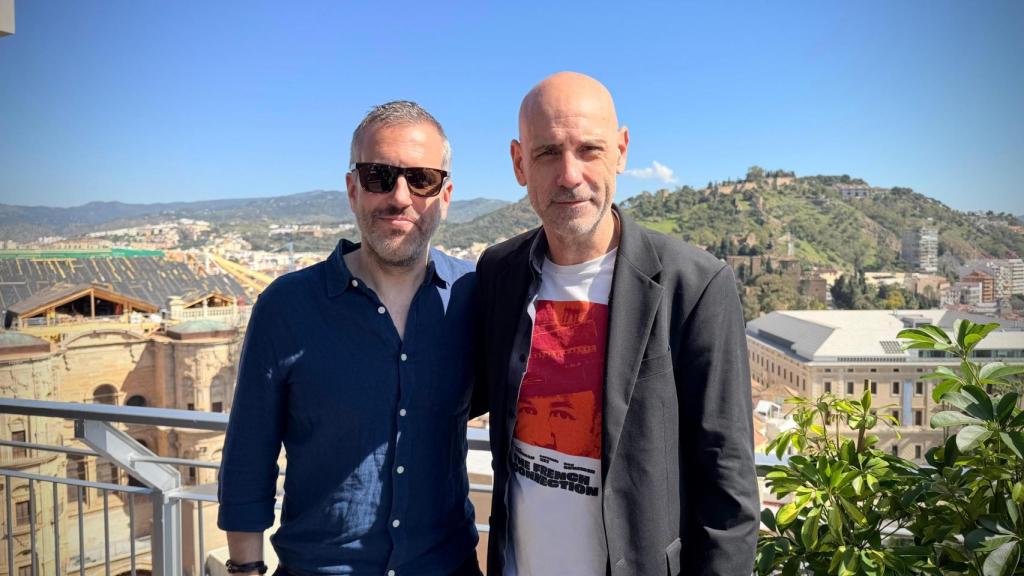 Los directores Manuel Sanabria y Joaquín Llamas.