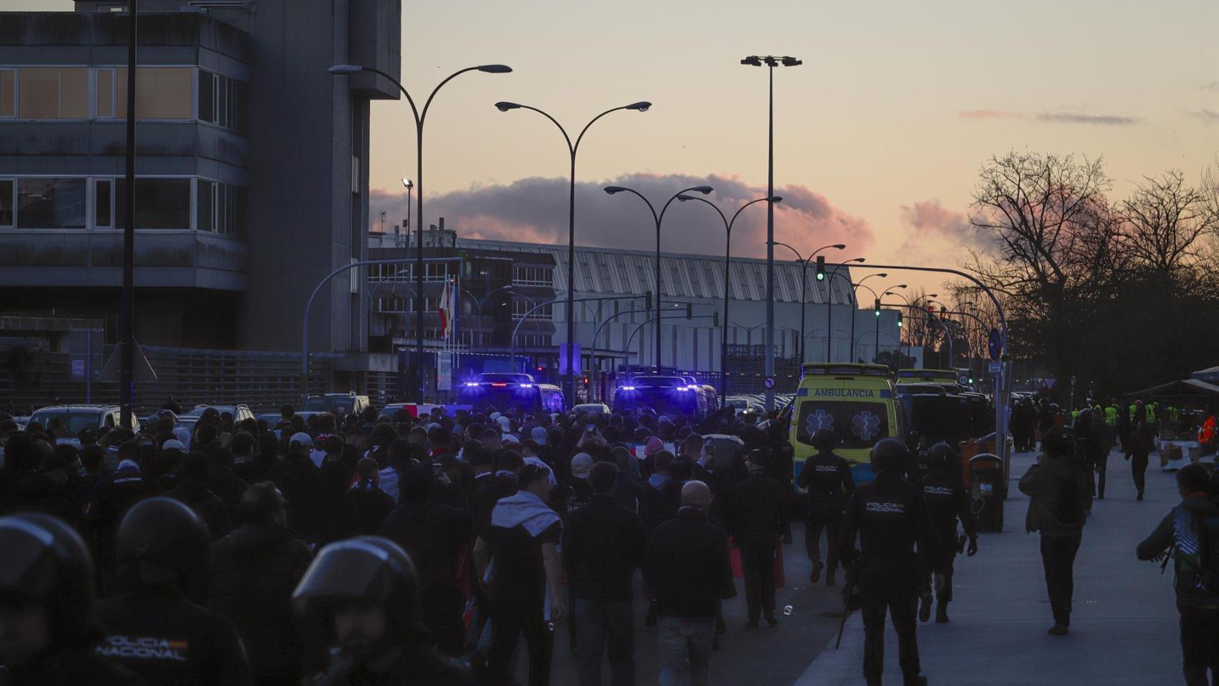 En libertad el segundo detenido implicado en el ataque a seguidores del Olympique de Lyon en Vigo
