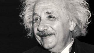 Albert Einstein.
