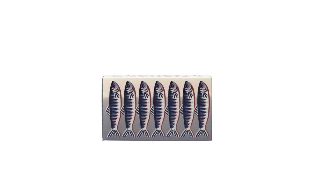 El precioso packaging que envuelve las anchoas de Chefff.
