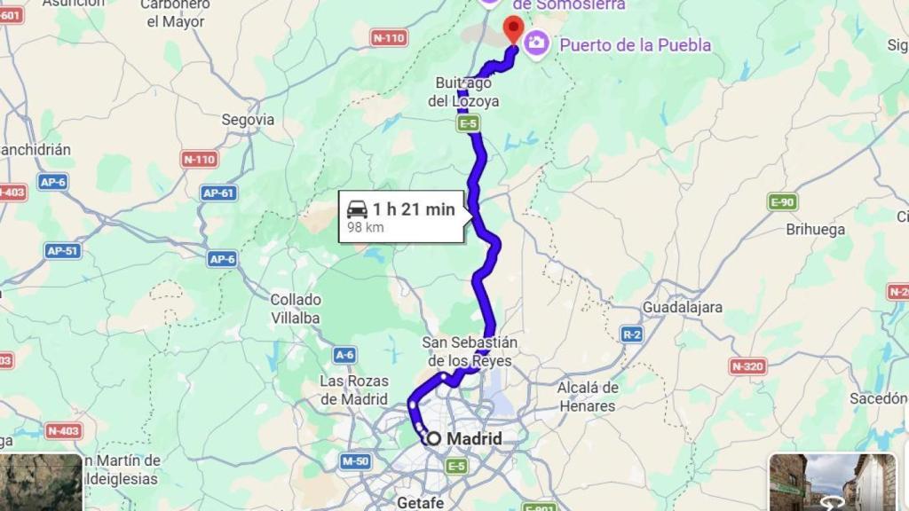 Cómo llegar desde Madrid
