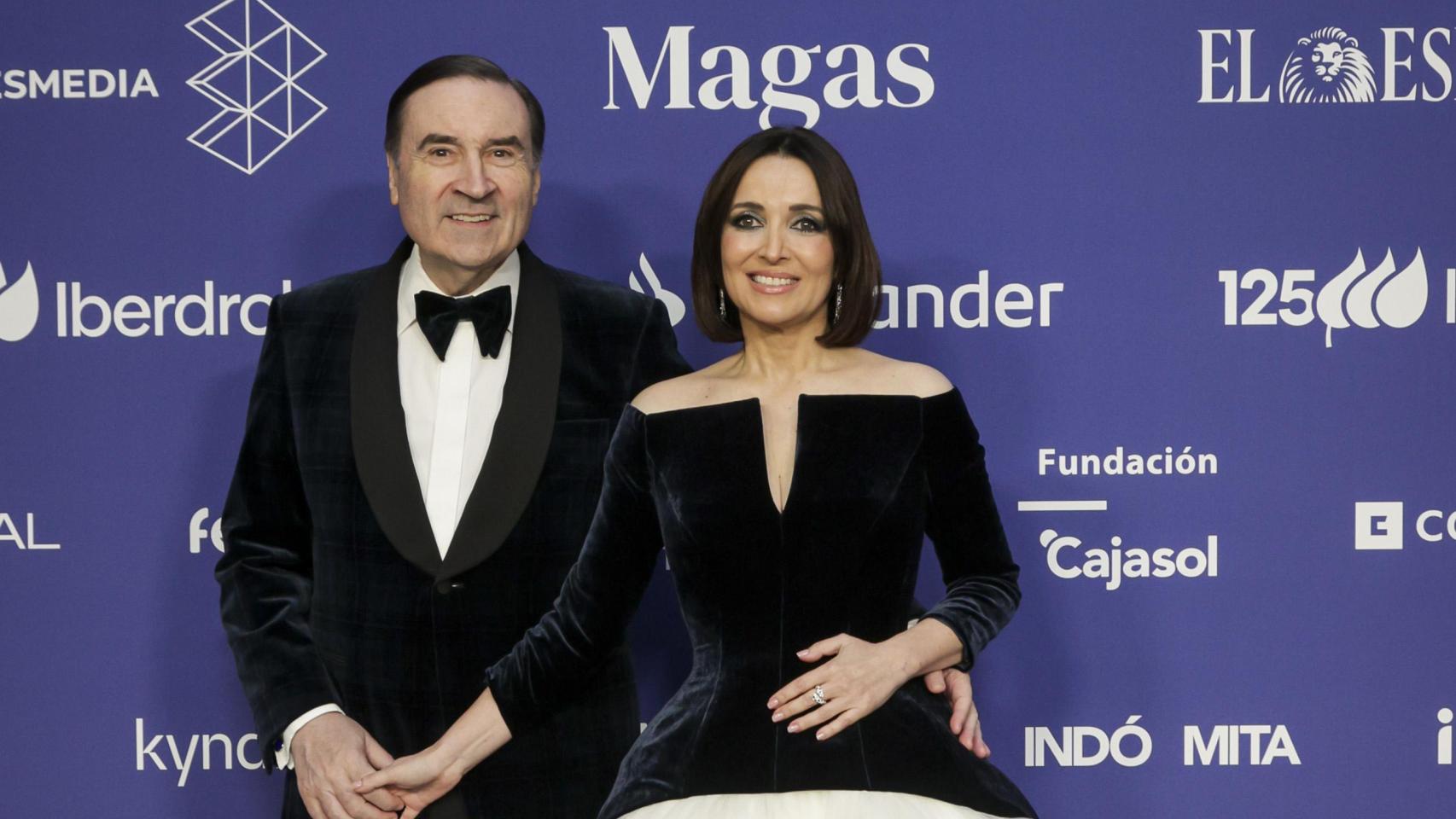 Pedro J. Ramírez, presidente del EL ESPAÑOL, y Cruz Sánchez de Lara, vicepresidenta ejecutiva de EL ESPAÑOL y editora de Magas y Lifestyle