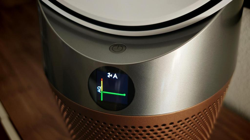 La pantalla LCD del Dyson Cool PC2 De-NOx