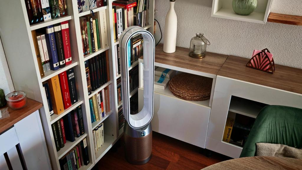 El purificador y ventilador Dyson Cool PC2 De-NOx.