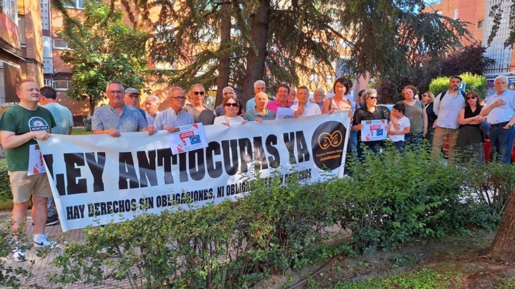 Una de las manifestaciones de la Plataforma.